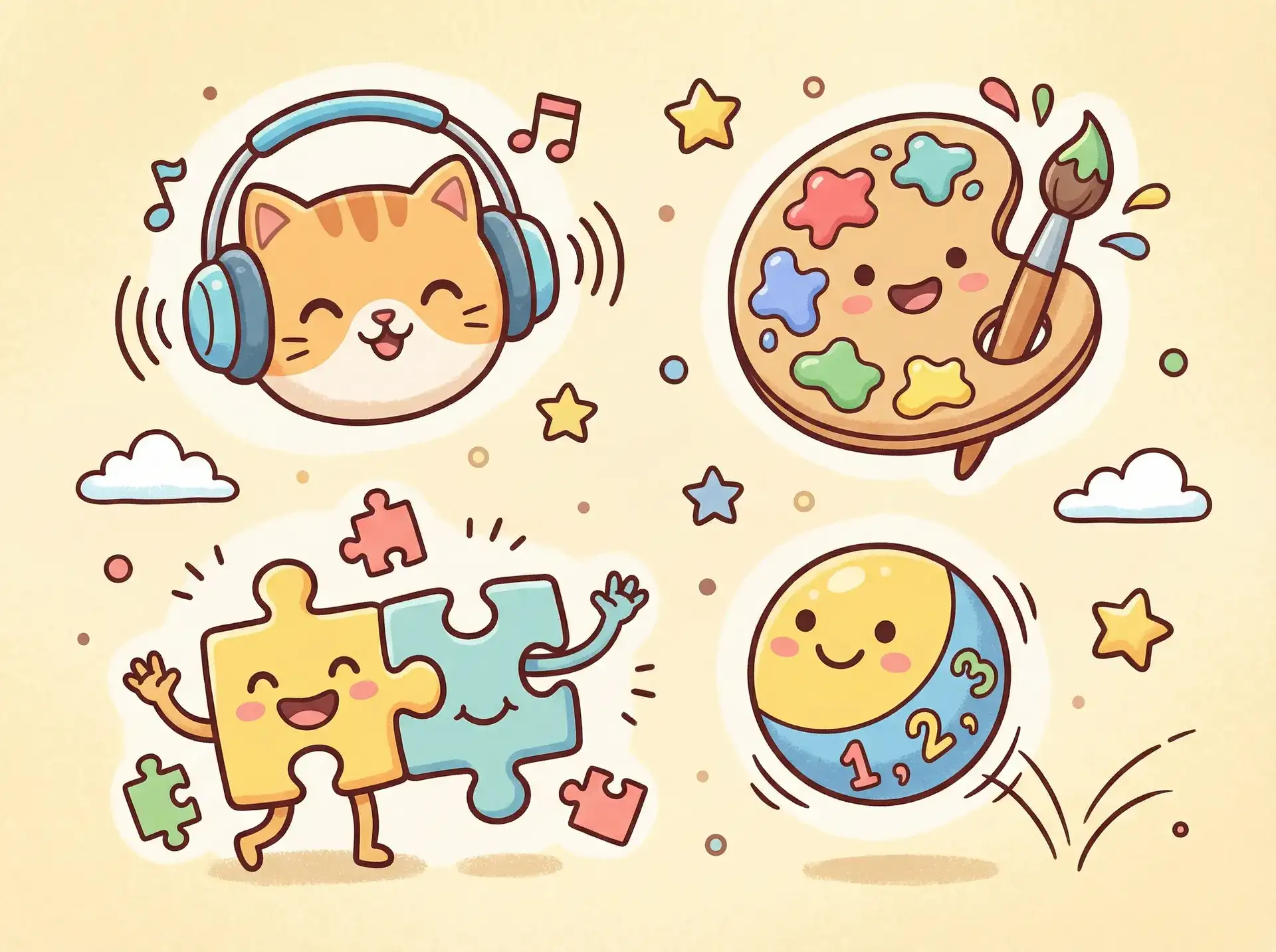 小朋友的手工作品 - 太阳之泪高清下载 益智创作
